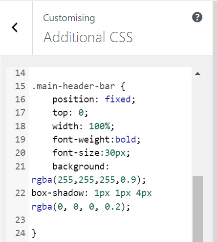CSS Code Screenshot: Styling and Design Elements in Web Development
